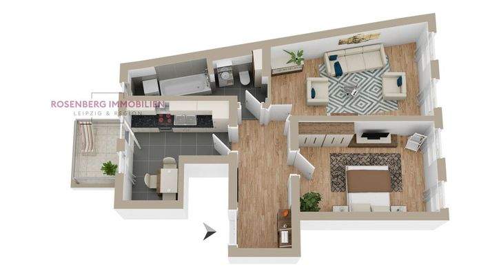 Immobilie in Leipzig/Reudnitz zu verkaufen_Grundri