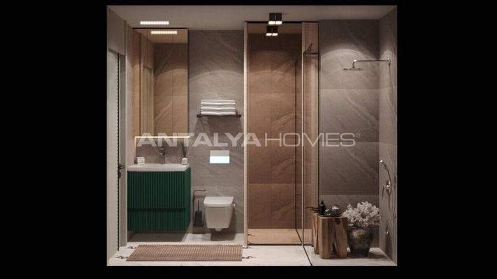 Flats in Complex with Ideal Location Antalya Altintas