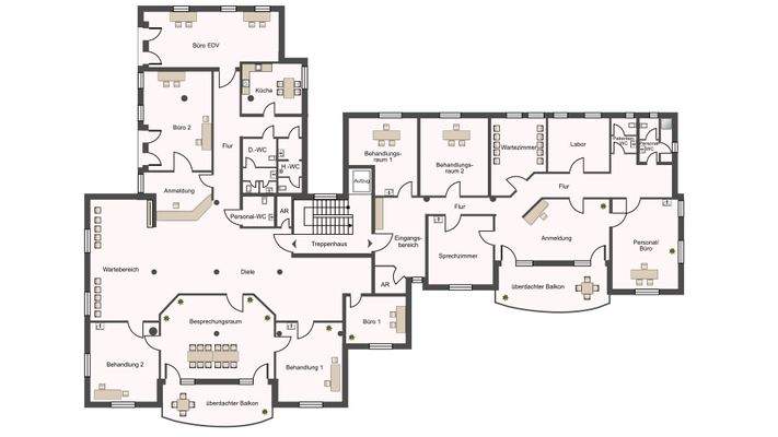 Grundriss 1. Obergeschoss