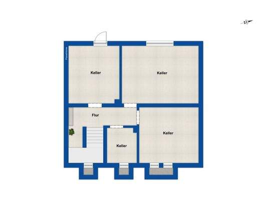 Grundriss Kellergeschoss