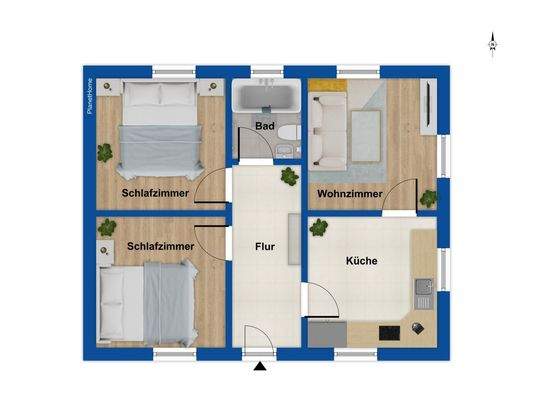 Grundriss Erdgeschoss