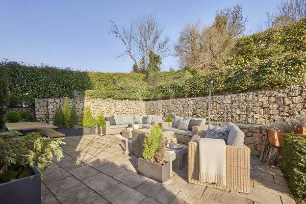 Sitzbereich im Garten