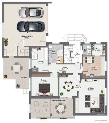 Grundriss Erdgeschoss