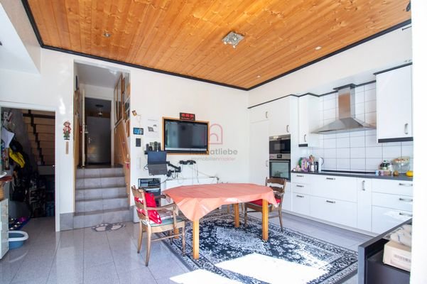 Familientisch in der Küche