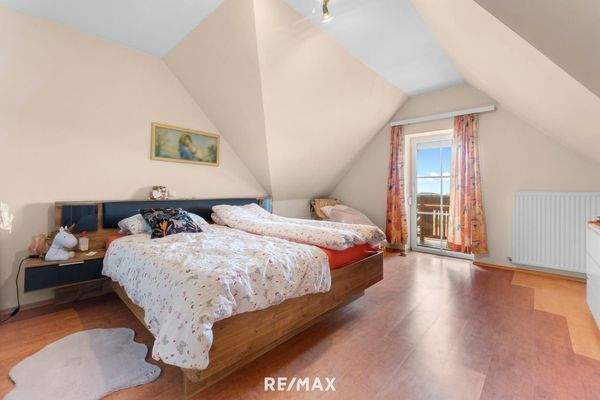 Schlafzimmer Dachgeschoß
