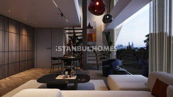 Apartments with Jacuzzi and Bosphorus View in Besiktas