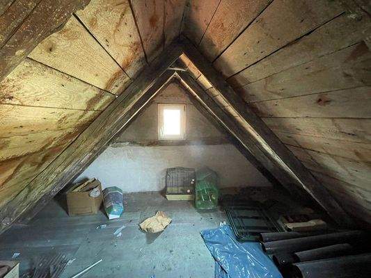 und noch der Spitzboden