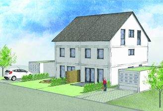 Unverbindliche Illustration eines bauähnlichen Projekts