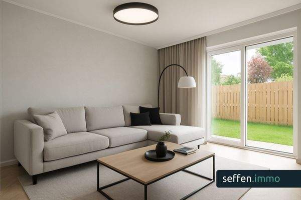 KI generiert: Wohnzimmer