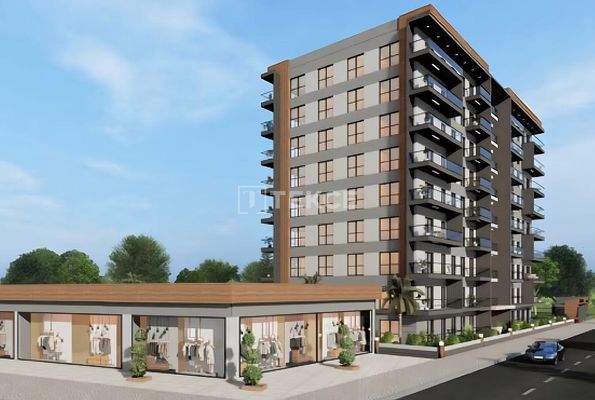 Apartments with City-View in a New Building in Çiğli