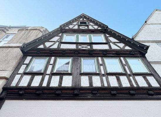 Fachwerk mit Verziehrung