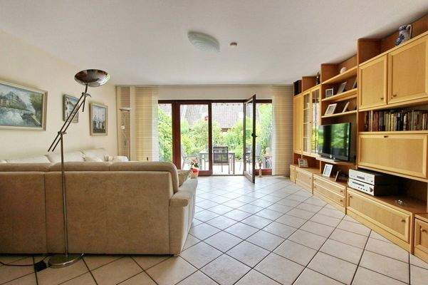 Blick in den Wohnbereich