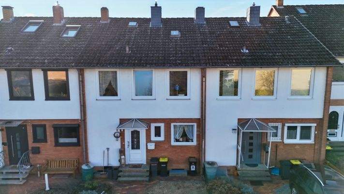 Außenansicht, Reihenhaus