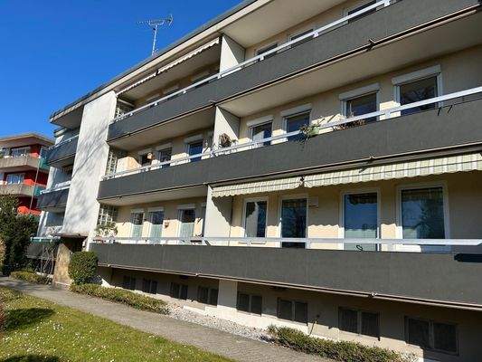 Balkon ganz oben im 2. OG