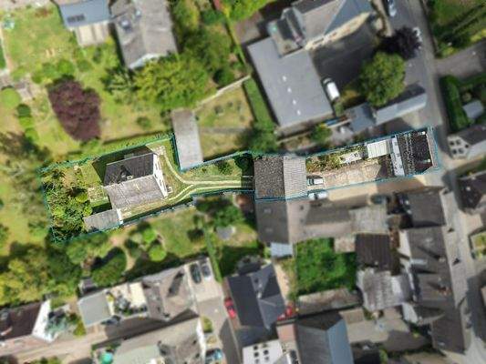 Drohenansicht beide Immobilien