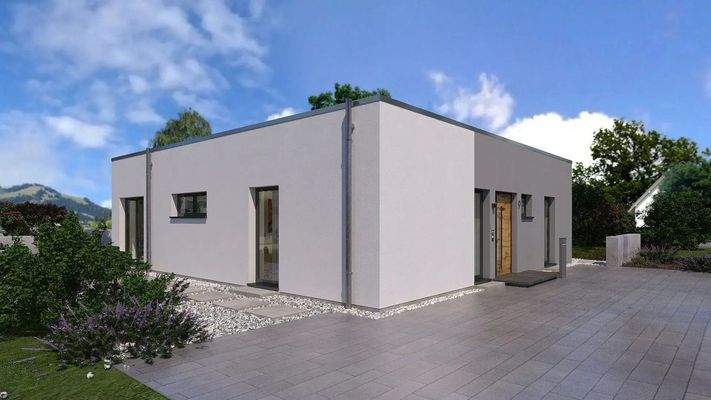 Bungalow 2 Flachdach