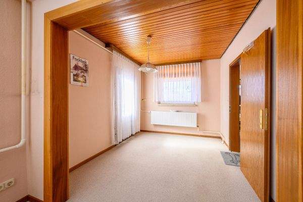 Esszimmer mit Terrassenzugang