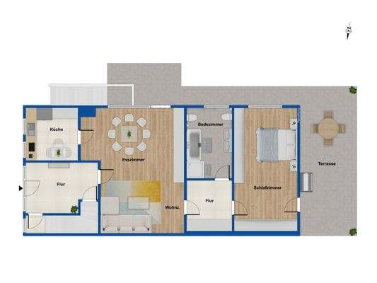 Grundriss Erdgeschoss