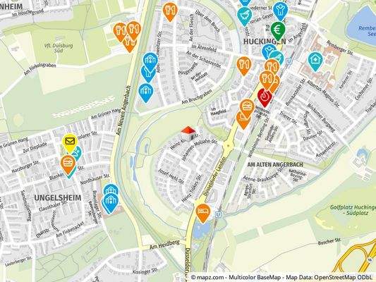 Geolyzer Kartenausschnitt