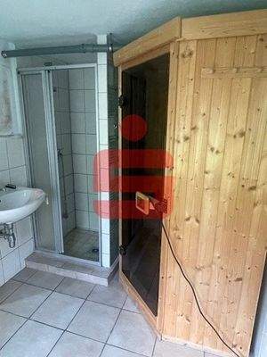 Dusche/Sauna im EG
