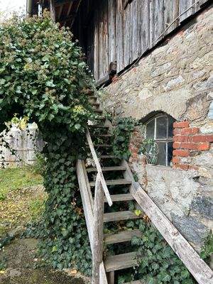 Treppe zum Heustadl