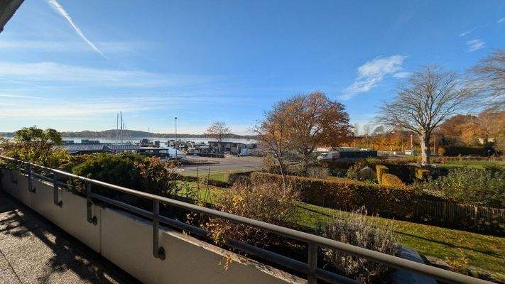 Der Blick vom Balkon