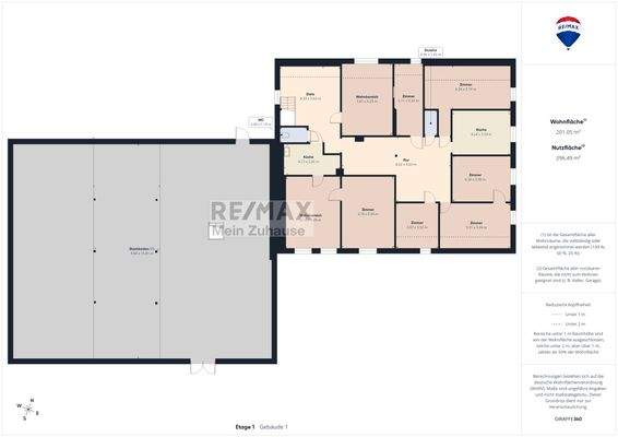 Grundriss DG u. Dachboden