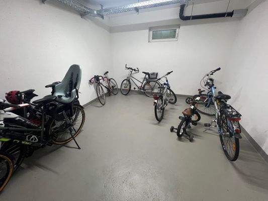 Gemeinschaftlicher Fahrradabstellraum