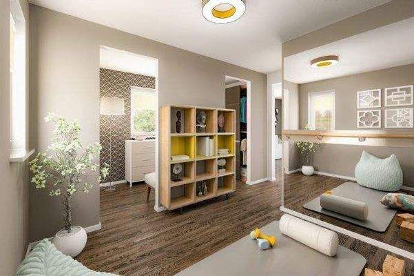 Ankleide &amp; Sportbereich