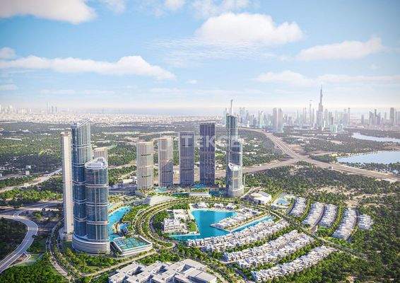 Luxury Apartments Rising in Dubai Meydan's Sobha Hartland II