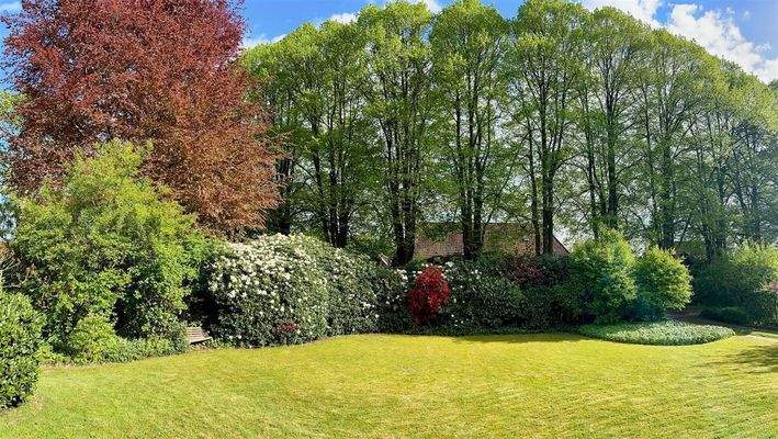 Garten Richtung Lindenallee