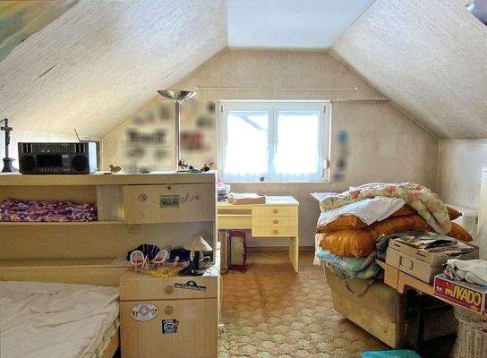 Zimmer im Dachgeschoss