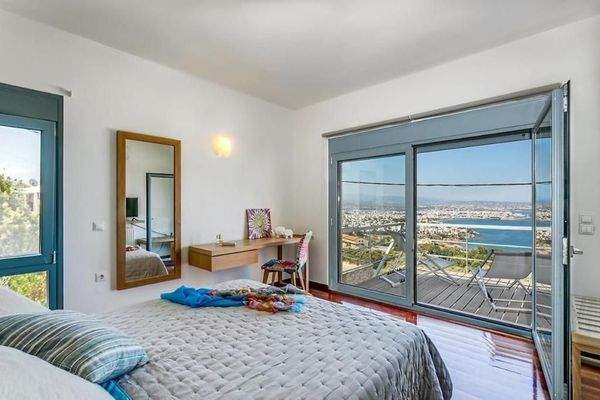 Kreta, Profitis Ilias: Zwei großzügige Villen mit erhöhtem Meerblick zu verkaufen