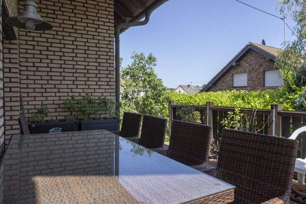 Überdachte Terrasse