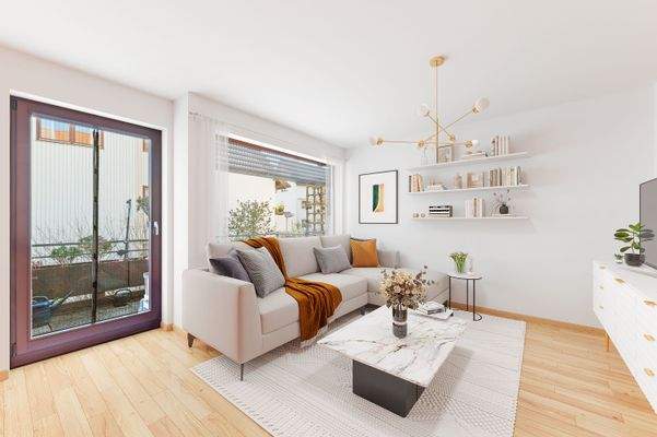 Visualisierung Wohnzimmer