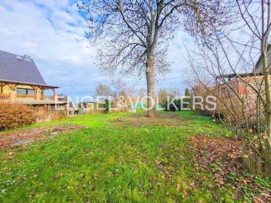 Garten mit Wasserzugang