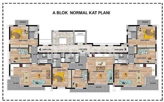 Flats near Arterial Road for sale in Antalya Altintas