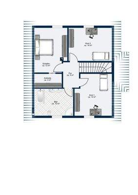 GRUNDRISS OBERGESCHOSS