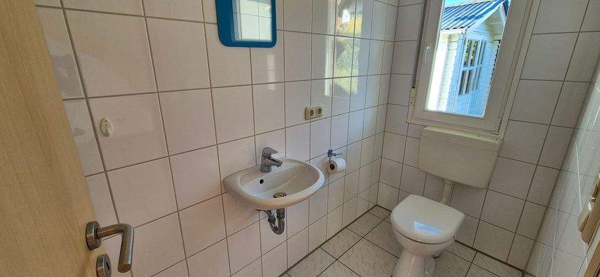 Gäste-WC im Erdgeschoss