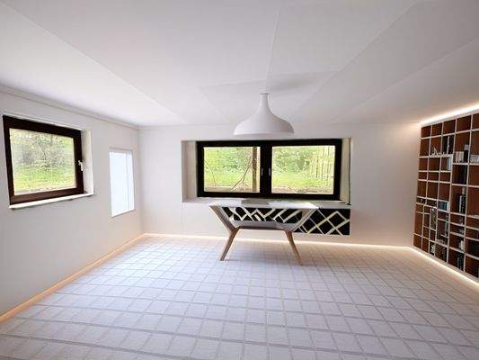 Souterrain  Zimmer (KI konstruiert)