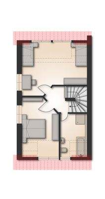 Aufteilung Obergeschoss