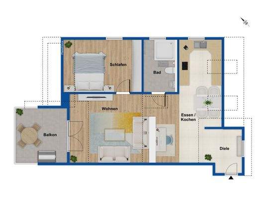 Grundriss - Dachgeschoss