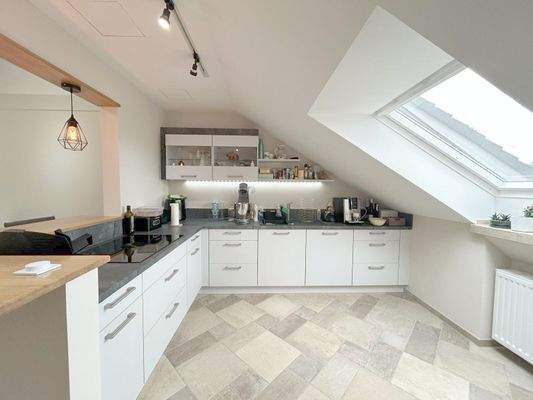 Küche mit Bora Dunstabzug