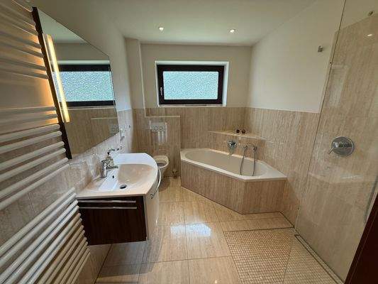 Vollbad mit Wann und Dusche im EG Rollstuhlgerecht