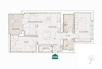 Grundriss Wohnung 06
