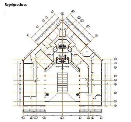 Grundriss Regelgeschoss