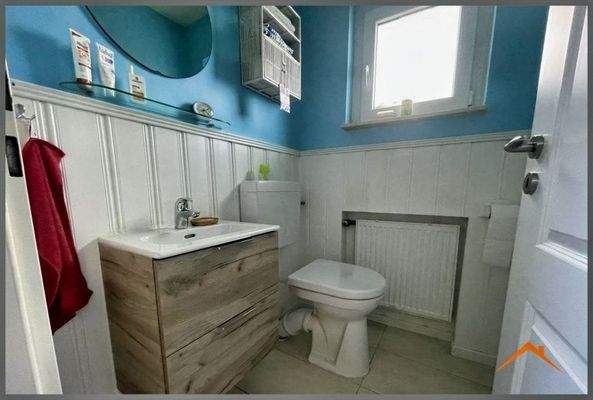 Gäste-WC im Erdgeschoss