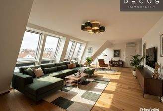 Wohnzimmer - KI bearbeitet