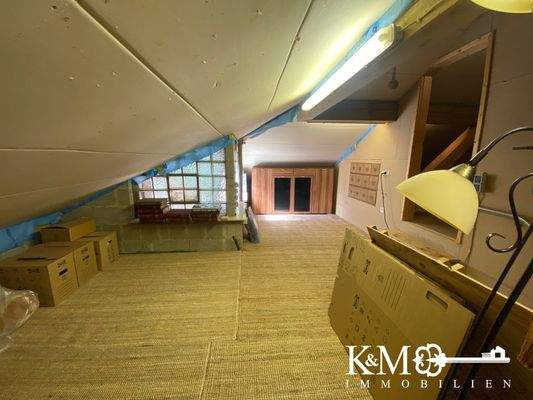 Nutzfläche über Garage