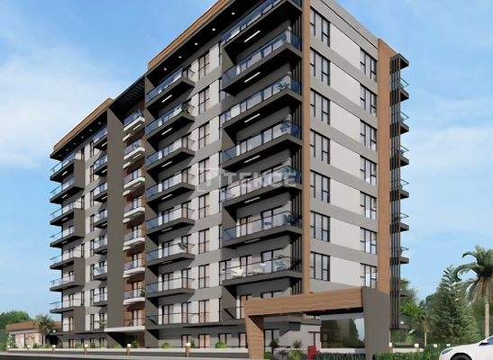 Apartments with City-View in a New Building in Çiğli